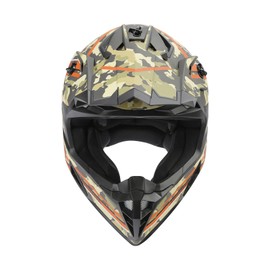 TCT-MOTORPARTS DOT Motorcycle Adult Full Face Helmet Camouflage Off Road Dirt Bike Motocross ATV MTB Helmet for Men Women X-Large