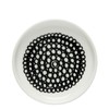 Marimekko Siirtolapuutarha Plate; 8.5 x 1.5 - White, Black