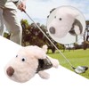 Fluffy Big Dog Golf Club Wood Head Cover For #3