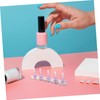 BIUDECO Iridescent Nail Practice Stand Portable Manicure Training Kit for