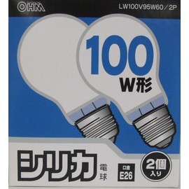 Silica Bulb LW100V95W60/2P LW100V95W60/2P