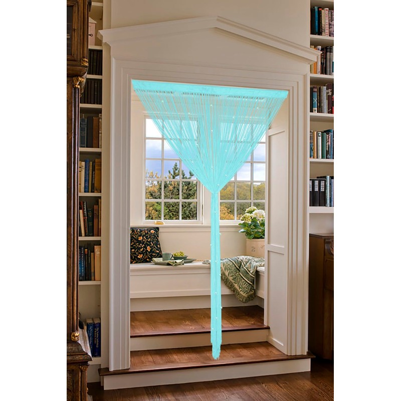 YIIBAII Beaded Curtain Beaded Curtains for Doorways Crystals Suitable for