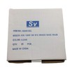 Sival - G30 Replacement Globe Light Bulb, Clear, Candelabra Base