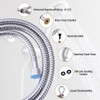 Replacement for Grohe 28143000 26994000 Metal Longlife Shower Hose, 59"
