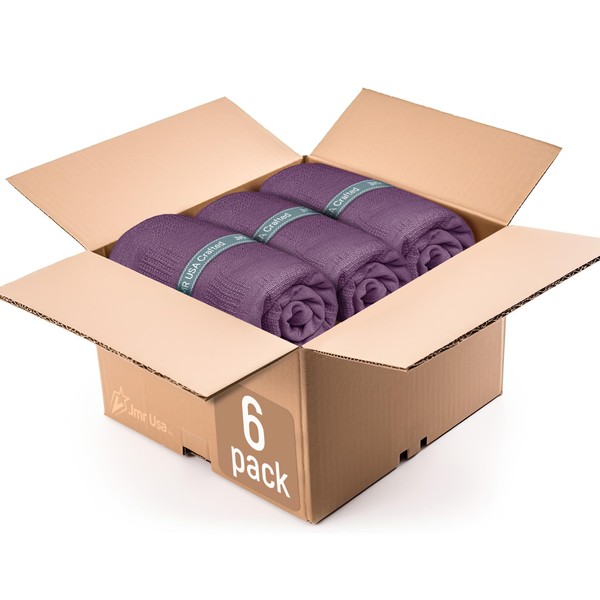 JMR 100% Cotton Blanket - Lightweight Summer Blanket King Size