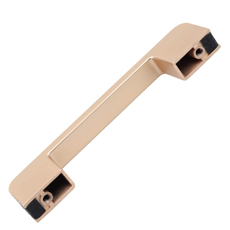 GlideRite Hardware 3-3/4 in. Center Embossed Leather Strip Cabinet Pull