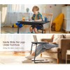 Table Portable & Foldable Comfortable Adjustable TV Tray Table Stand