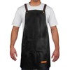 APRONPANDA Waterproof Aprons for Women and Men, Cooking Working Chef