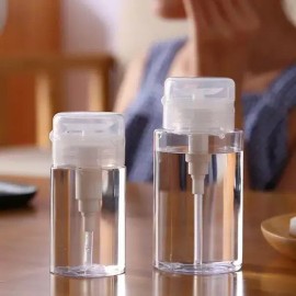 bns 아세톤 푸쉬토너 공병 원터치 보관 펌핑 4종 화장솜 소분공병 [100ml _x000D_] bns Acetone Push Toner Bottle One-Touch Storage Pumping 4 Types Cotton Pad Dispensing Bottle [100ml]