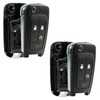 Key Fob Keyless Entry Remote Flip Shell Case & Pad