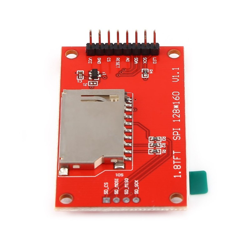 1.8 inch128x160 SPI TFT LCD Display Module ST7735 51/AVR/STM32/ARM 8/16