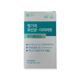 Apple Tree Pharmacist Kim Belgian Lactobacillus Diet Tree Plus 5.5g 15 packs 1 box / 벨기에유산균 다이어트트리플러스 5.5g 15포 1박스