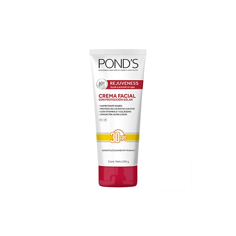 Ponds Crema Facial Rejuveness con Factor de Proteccin Solar 30,
