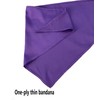 EechicSpace 1 Pack Purple Dog Bandana Blank Chiffon Dog Scarf
