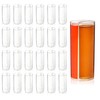 Split Shooters Divided Test Tube Plastic Shot Glasses – Clear