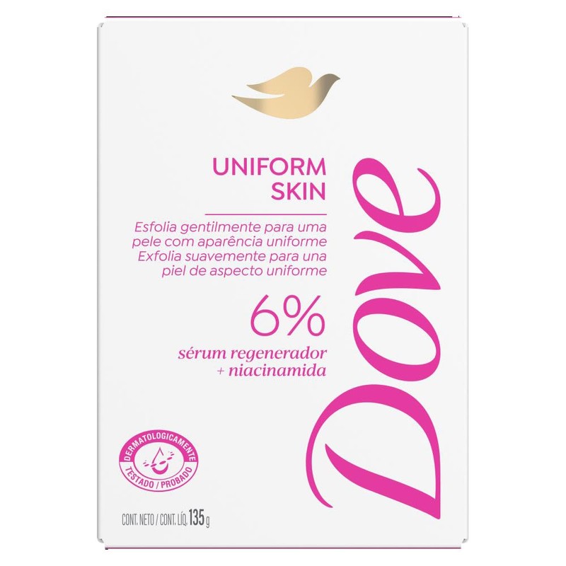 Dove Jabon en barra Uniform Skin 135gr