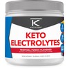Ketologic- Keto Electrolito en Polvo (Tropical Punch) 30 Porciones Mezcla