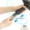 JS HANGER Collapsible 4-arm Rotary Outdoor Umbrella Drying Rack Metal