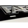 FAFO Scope Car Tag Diamond Etched Engraved Vanity Front Aluminum