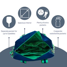 Fresh Pickle Lola Pickleball Tote - Designer Series Pickleball Bag for Women | Premium Pickleball Accessories for Women, Fashion-Forward Pickleball Bags, Chic and Durable Pickle Ball Bags