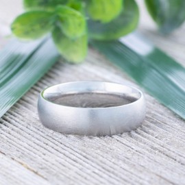 Bungsa Rings for Women and Men - Silver, Rose Gold, Gold, Blue, Black, Matt, Stainless Steel, Elegant Engagement Rings, Friendship Rings and Partner Rings, Stainless Steel, No Gemstone