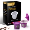 Irmidi 300 Count Disposable Paper Filter with 2 Pack Reusable