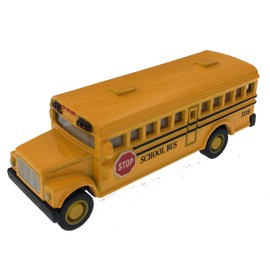 KiNSFUN Classic Mini School Bus 2.5 Inches Die Cast Metal Model