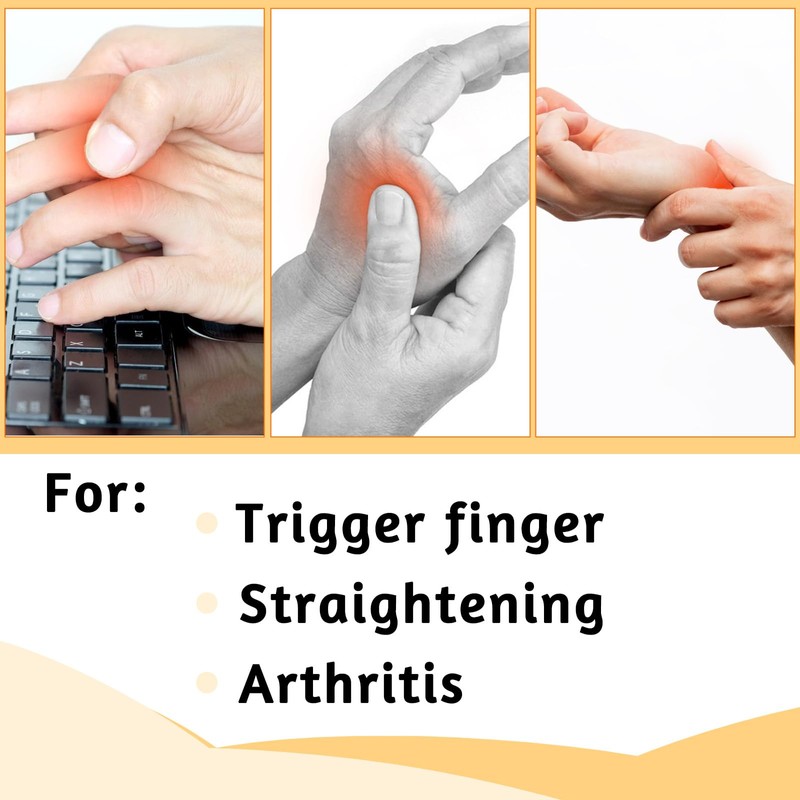 4 Pcs Finger Splints Trigger Finger Splint Mallet Finger Splint