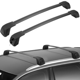 ISSYAUTO Lockable Roof Racks Cross Bars Compatible with 2019-2023 Palisade SE SEL XRT Limited Calligraphy with Side Rails, Aluminum Roof Rail Cross Bars, Low Wind Noise Rooftop Cargo Carrier Crossbars