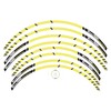 labelbike - Motorcycle Wheel Rim Tape Kit Compatible with Yamaha