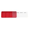 varivendo Pill Box Red