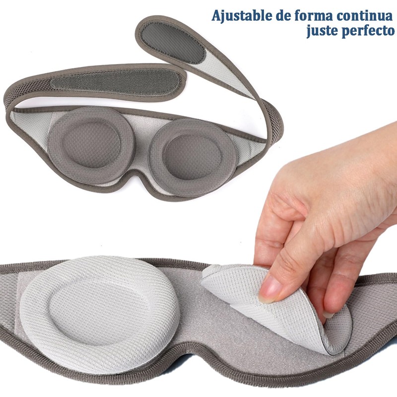 HAKUKU Antifaz para Dormir 3D para Mujeres y Hombre, Antifaz