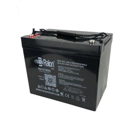 Raion Power 12V 75Ah Battery For Merits Health Pioneer 9 S331