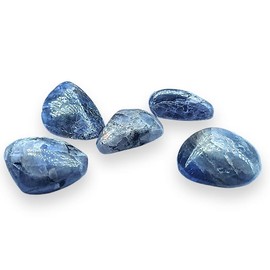 TENET - Polished Natural Mineral Stones Crystal Therapy and Reiki Crystals - Single Stone 20-25 mm (Tanzanite Extra)