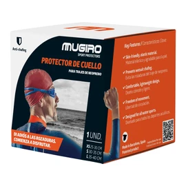 Mugiro Neck Protector Black Size S 30-35 cm