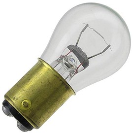 Industrial Performance Replacement for 110 Miniature Light Bulb, 44 Volts, BA15D Base, (2 Pack)