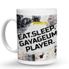 Makoroni - EAT SLEEP GAYAGEUM PLAYER Music 6 oz Ceramic