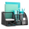 OKPOW Mesh Desk Organizer Desk Tidy Pen Holder 6 Components