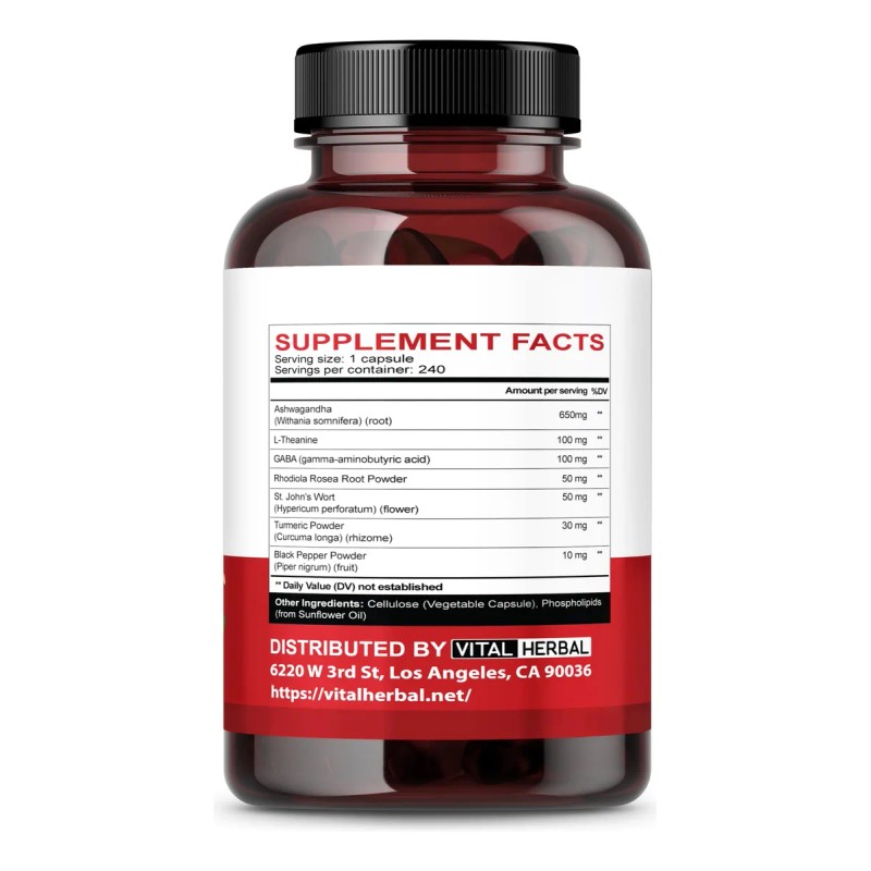 Cápsulas Orgánicas Ashwagandha 7050mg 90 Unidades