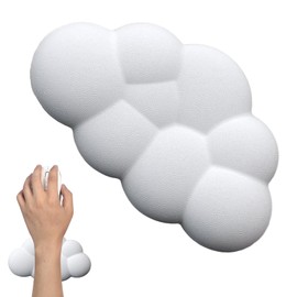 PAVIKE Wrist Rest Mouse Wrist Rest Memory Foam Cushion, Ergonomic Design, Cute, Anti-Slip, Fatigue Reduction, Mouse Wrist Cushion, Washable for Computer Games, Office Work