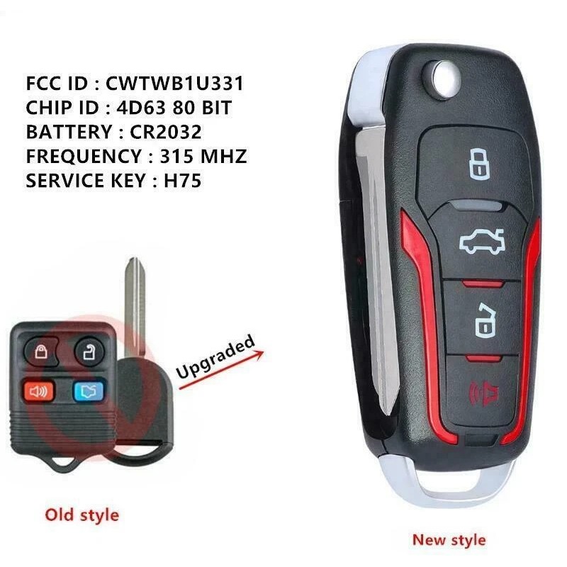 Ford 2*For 2009 2010 2011 2012-2014 Ford Mustang Keyless Entry