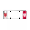 Super Tech POLISH COAT OF ARMS FLAG license plate frame