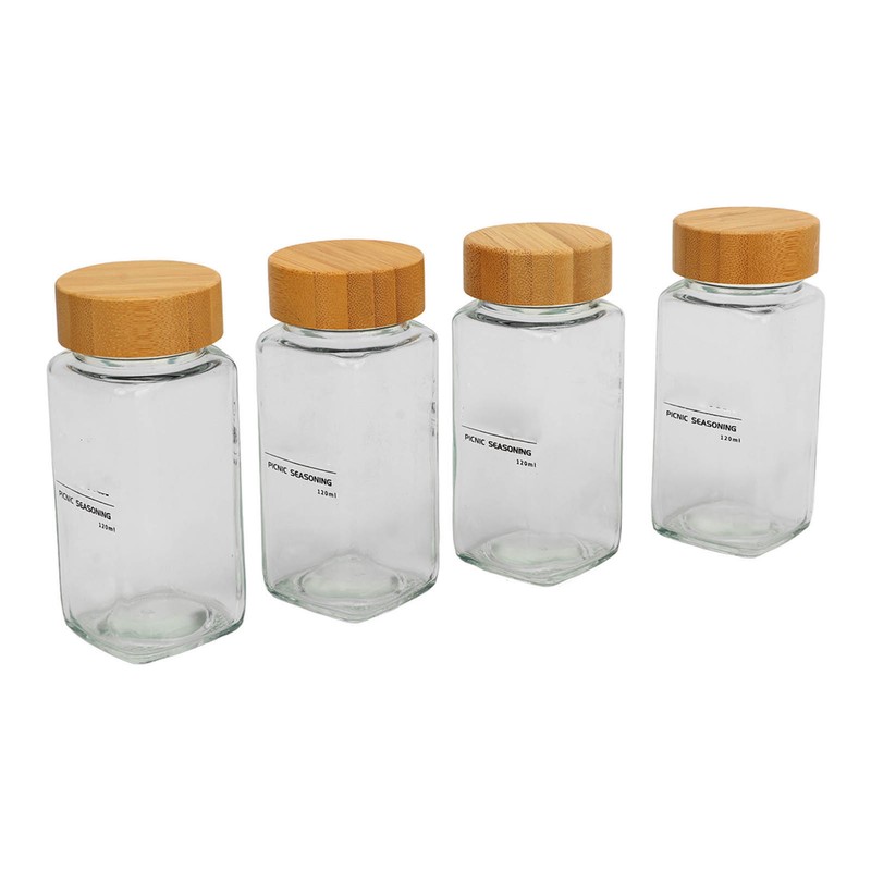 Camping Spice Bottle Kit Outdoor Picnic Spice Container Sealed Seasoning