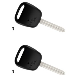 ECSiNG 2pcs Car 1 Button Remote Key Case Shell Compatible with Toyota Carina Compatible with Toyota Estima