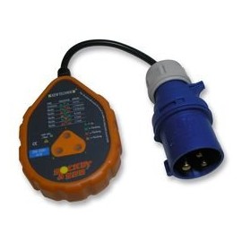 230V BS4343 Socket Tester - 16A | Mains Socket Test, 1 X Qty - SOK40/16