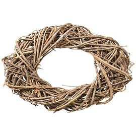 Rayher 65235000 Vine Wreath, Natural Material, 30 cm Diameter, 5 cm, Natural
