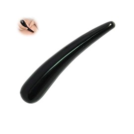 Coehaopike Water Buffalo Horn, Natural, Press Point Facial Massage, Easy to Hold, Portable, For Facial Scalp, Legs & Full Body Massage, Unisex