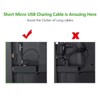 Short Mini USB Cable 5-Pin USB Mini Wire Right Angle