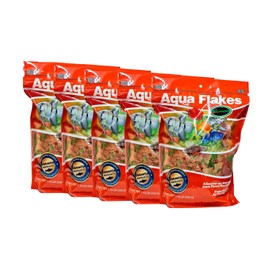 BIOMAA Aqua Flakes 1.10 LB / 500 g, Caja con 5 Piezas