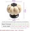 Wannianmu 5 Pack Vintage Ceramic Pumpkin Cabinet Knobs, Kitchen Cabinet